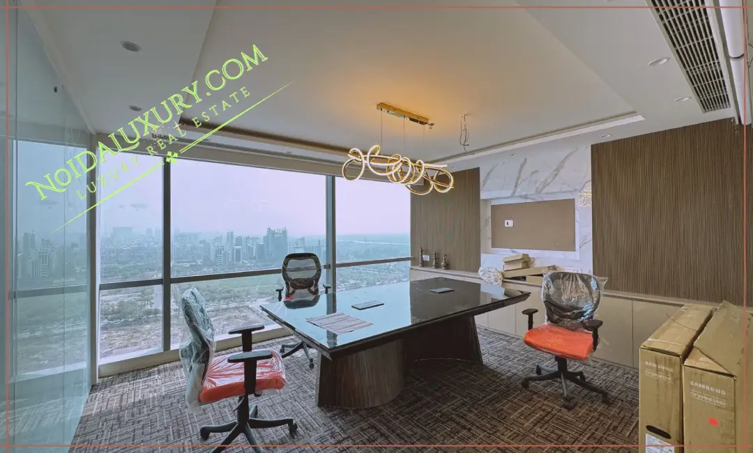 Lobby & entrance — Supernova Astralis luxury office space for lease in Noida