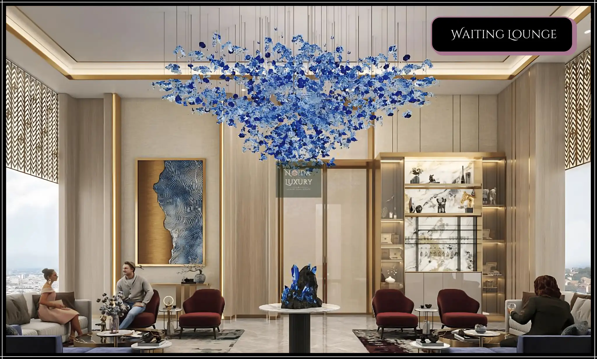 M3M The Cullinan sports café and recreational zone — luxury clubhouse Noida Sector 94