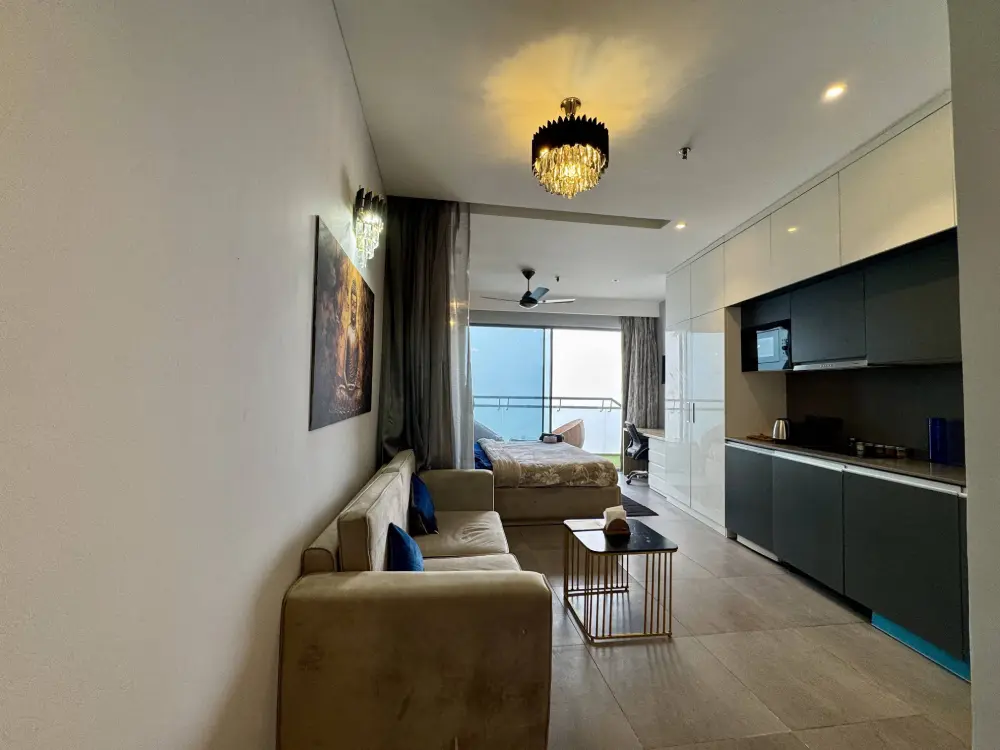CityGlow 28 bathroom at Supernova 94 Noida luxury apartment