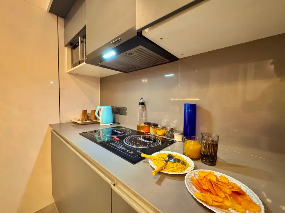 Kitchen - Open Plan at ScarletSky 31, Supernova Spira Sector 94 Noida