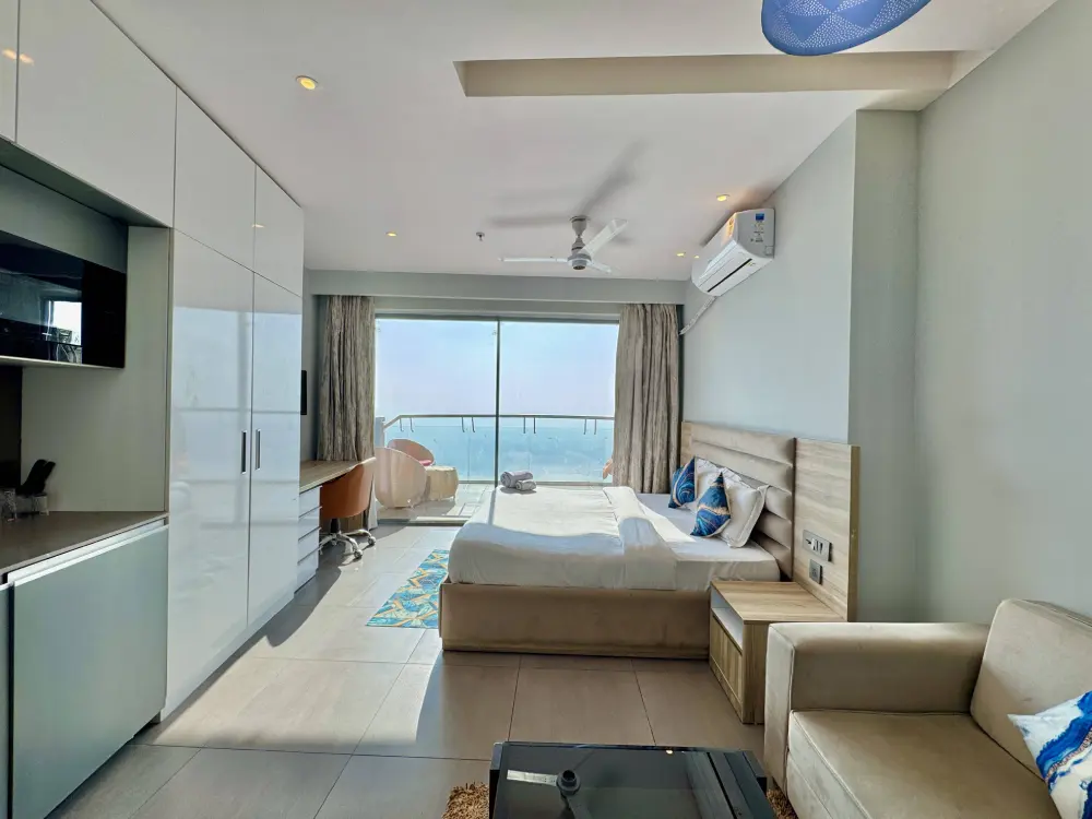 Bedroom - Window View at SkyRiver 43, Supernova Spira Sector 94 Noida